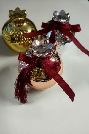 30047   Γυαλιστερό Κεραμικό Στολίδι Ροδιού