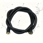 11003  1.5m Μαύρος Εύκαμπτος Σωλήνας Ντους