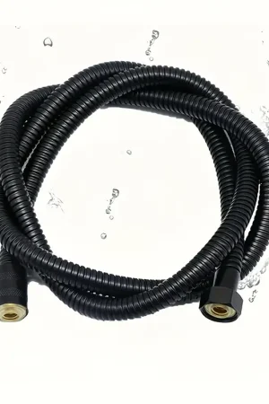 11003  1.5m Μαύρος Εύκαμπτος Σωλήνας Ντους