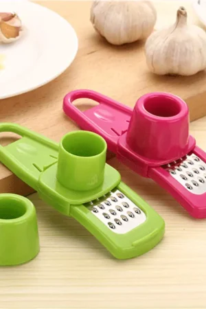 50037   Πολυλειτουργικό Σκόρδο Τρίφτης Τζίντζερ Μικροσκοπικός Αλατοτριβέας Σκόρδου