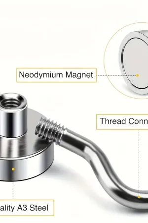 40021   1τεμ Ισχυροί Μαγνητικοί Γάντζοι