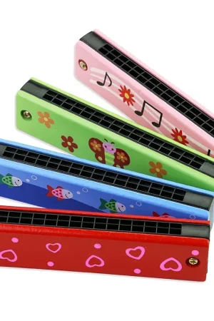 14001 Παιδική φυσαρμόνικα δημιουργική μουσική διδακτική βοήθεια για νηπιαγωγείο και δημοτικό σχολείο