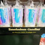 30041  Ακρυλικά LED Κεριά Χωρίς Φλόγα, 3D Κεριά σε Σχήμα Στήλης με Μπαταρία για Εορταστικές Διακοσμήσεις