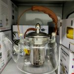 50016 1 τεμάχιο Γυάλινο Τσαγιέρα