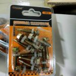 40014   Γαλβανισμένες Εξαγωνικές Βίδες Τυλίγματος με Ροδέλες