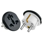 18002   Πρίζα ΕΕ, για γερμανικό πρότυπο προσαρμογέα βύσματος, συμβατό με 50+ χώρες
