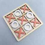 14003   Ξύλινο XO Τρίπλο Σύνδεσμο Σκάκι εννέα-στιχίδων Δύο-Λογισμικό Επεξεργαστής