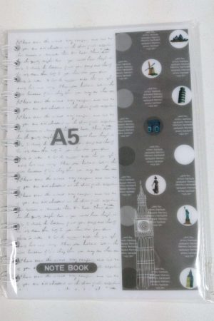 21008   Σπιράλ Τετράδιο Ριγέ Α5